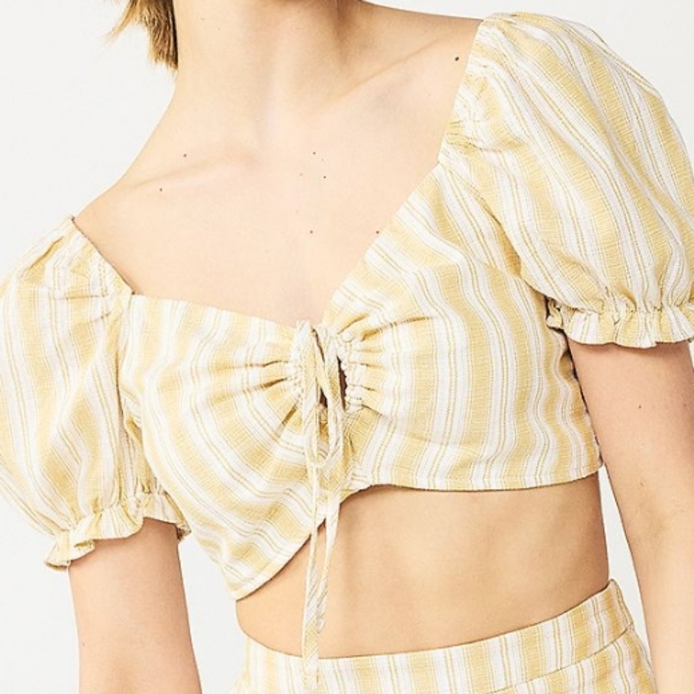 Stripe crop top 💫